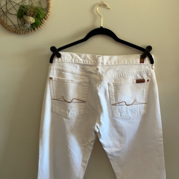 White boot cut jeans - Picture 4 of 11